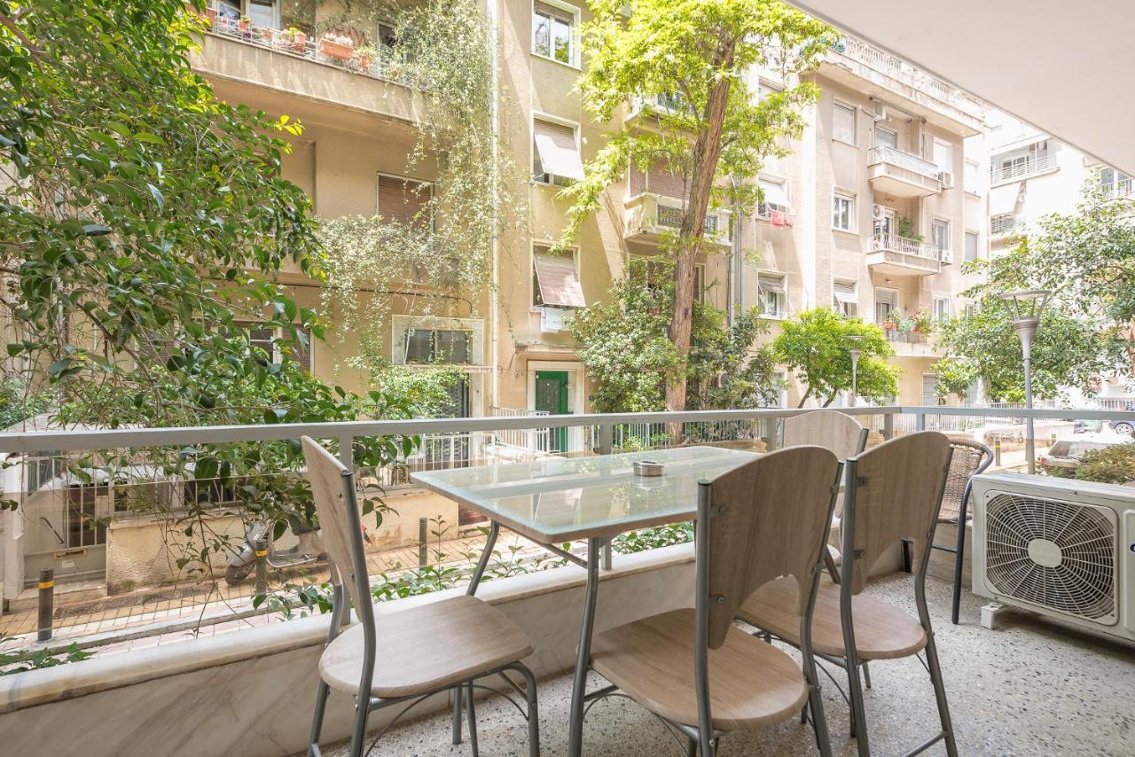 Elegant Home In Quiet Street By Cloudkeys Athen Exterior foto